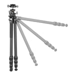 ALTA PRO 3XT 234CLBPS｜23脚径カーボン三脚｜自由雲台LBP-45S付属｜耐荷重15kg｜軽量雲台｜センターポールレス