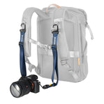CONNECT BACKPACK STRAP NV｜Dリング｜バッグパックストラップ｜クリップ接続