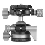 LB-40S｜自由雲台｜耐荷重 5kg｜軽量中空構造ボール｜アルカスイス互換