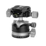 LB-45S｜自由雲台｜耐荷重 10kg｜軽量中空構造ボール｜アルカスイス互換