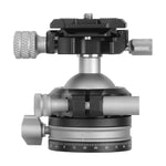 LB-50S｜自由雲台｜耐荷重 15kg｜軽量中空構造ボール｜アルカスイス互換