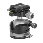 LB-50S｜自由雲台｜耐荷重 15kg｜軽量中空構造ボール｜アルカスイス互換