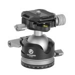 LB-50S｜自由雲台｜耐荷重 15kg｜軽量中空構造ボール｜アルカスイス互換