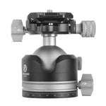 LB-55S｜自由雲台｜耐荷重 20kg｜軽量中空構造ボール｜アルカスイス互換