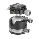 LB-55S｜自由雲台｜耐荷重 20kg｜軽量中空構造ボール｜アルカスイス互換