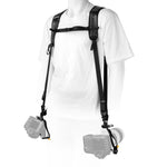 PRO 2N1 STRAP BK｜肩掛けストラップ｜カメラ2台用