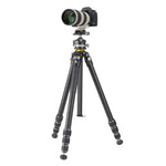 VEO 5 264ALBS｜26脚径アルミ三脚｜自由雲台LB-50S付属｜耐荷重15kg｜軽量雲台｜軽量スリム