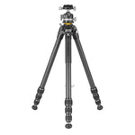 VEO 5 264CLBS｜26脚径カーボン三脚｜自由雲台LB-50S付属｜耐荷重15kg｜軽量雲台｜軽量スリム