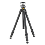 VEO 5 304ALBS｜30脚径アルミ三脚｜自由雲台LB-55S付属｜耐荷重20kg｜軽量雲台｜軽量スリム