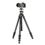 VEO 5 304CLBS｜30脚径カーボン三脚｜自由雲台LB-55S付属｜耐荷重20kg｜軽量雲台｜軽量スリム