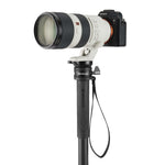 VEO 5 CM SPORTS 26｜足付き・カーボン一脚｜スポーツ・野鳥・イベント撮影におすすめ