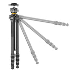 VEO 5T 234CLBS｜23脚径カーボン三脚｜自由雲台LB-45S付属｜耐荷重10kg｜軽量雲台｜軽量スリム