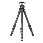 VEO 5XT 235CLBS｜23脚径カーボン三脚｜自由雲台LB-45S付属｜耐荷重10kg｜軽量雲台