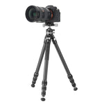 VEO 5XT 264CLBS｜26脚径カーボン三脚｜自由雲台LB-50S付属｜耐荷重15kg｜軽量雲台