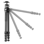 VEO 5XT 264CLBS｜26脚径カーボン三脚｜自由雲台LB-50S付属｜耐荷重15kg｜軽量雲台