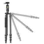 VESTA GO 204CB｜20脚径三脚｜自由雲台VEO BH-45付属｜軽量コンパクト｜トラベル三脚